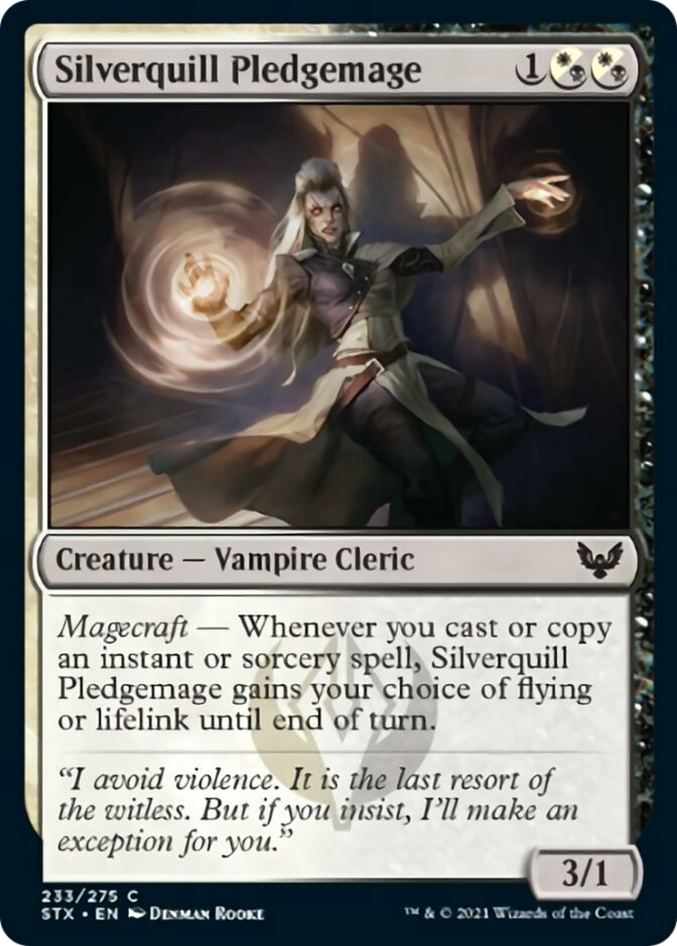 Silverquill Pledgemage Card Image