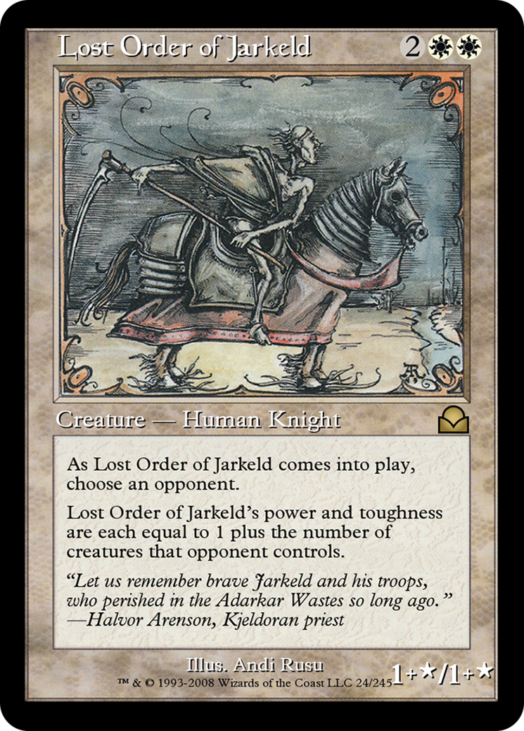 Lost Order of Jarkeld Card Image