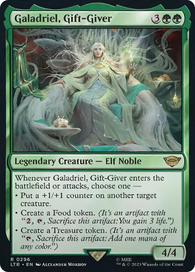 Galadriel, Gift-Giver Card Image