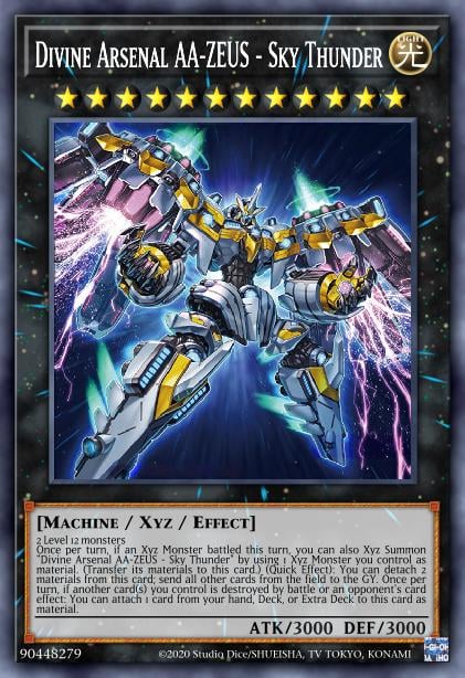 Divine Arsenal AA-ZEUS - Sky Thunder Card Image