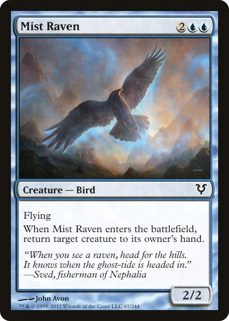 Mist Raven Card Image