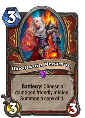 Bloodsworn Mercenary Card Image