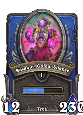 Kazakus, Golem Shaper Card Image