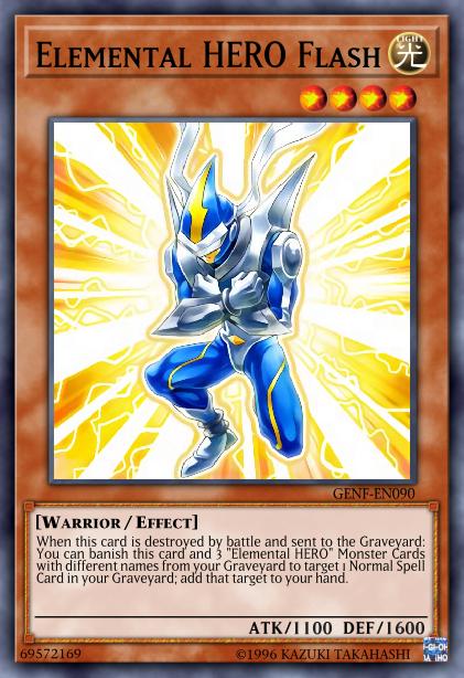 Elemental HERO Flash Card Image