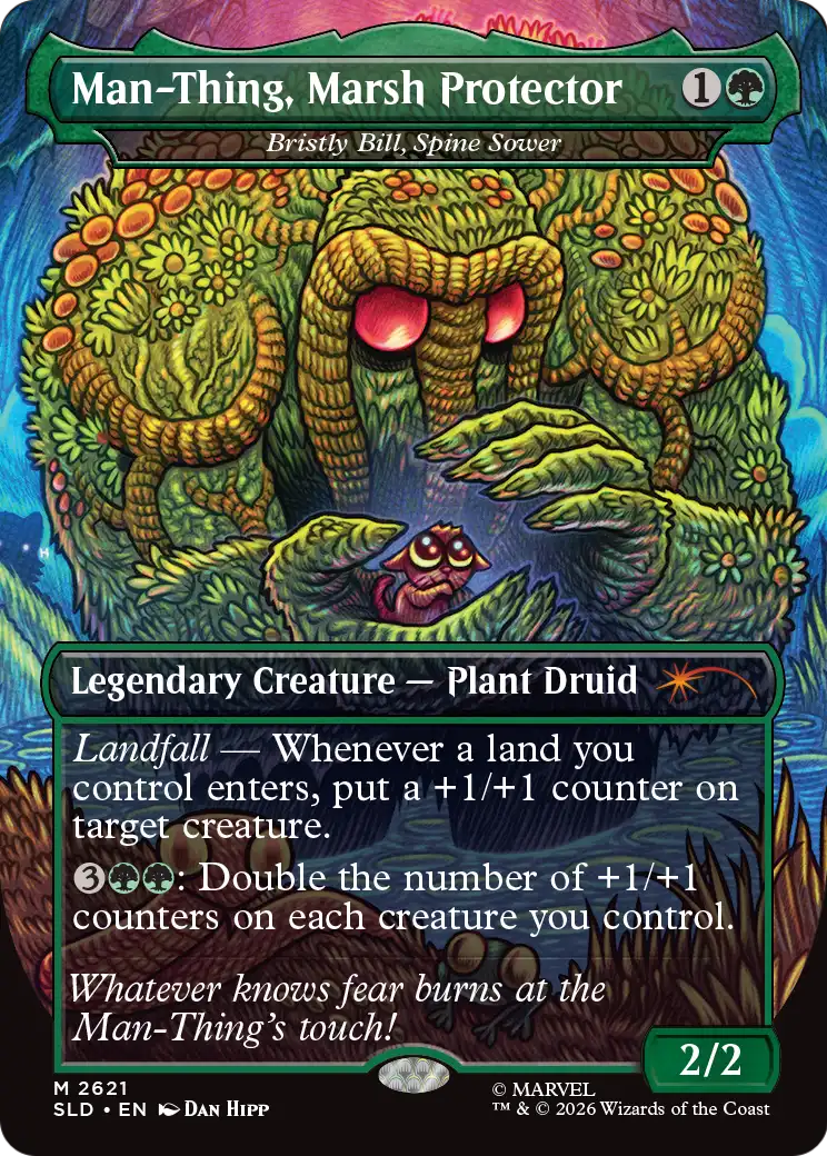 Bristly Bill, Spine Sower Card Image