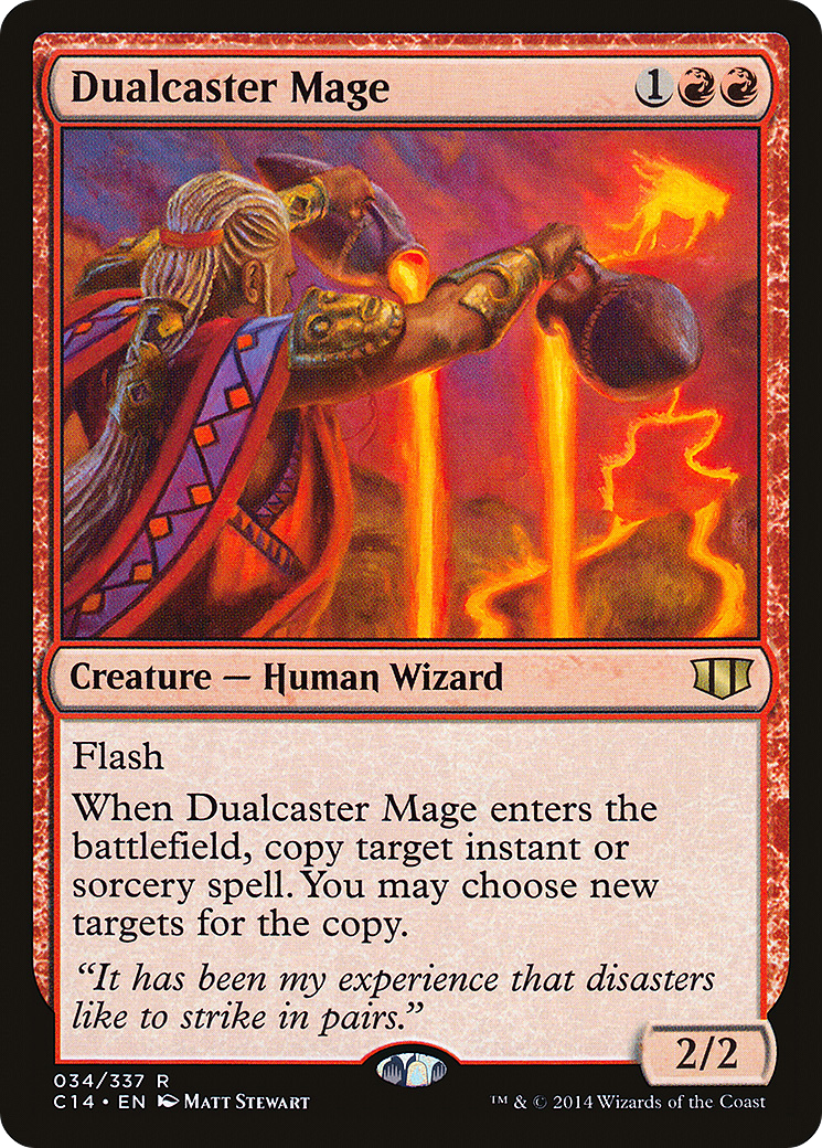 Dualcaster Mage Card Image