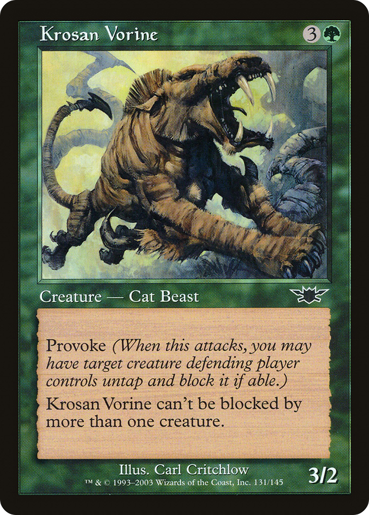 Krosan Vorine Card Image