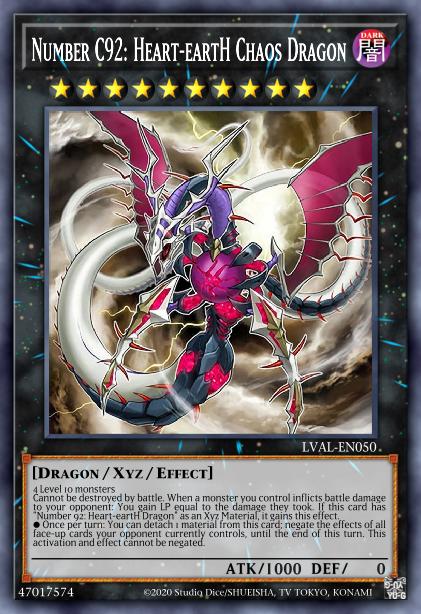 Number C92: Heart-eartH Chaos Dragon Card Image