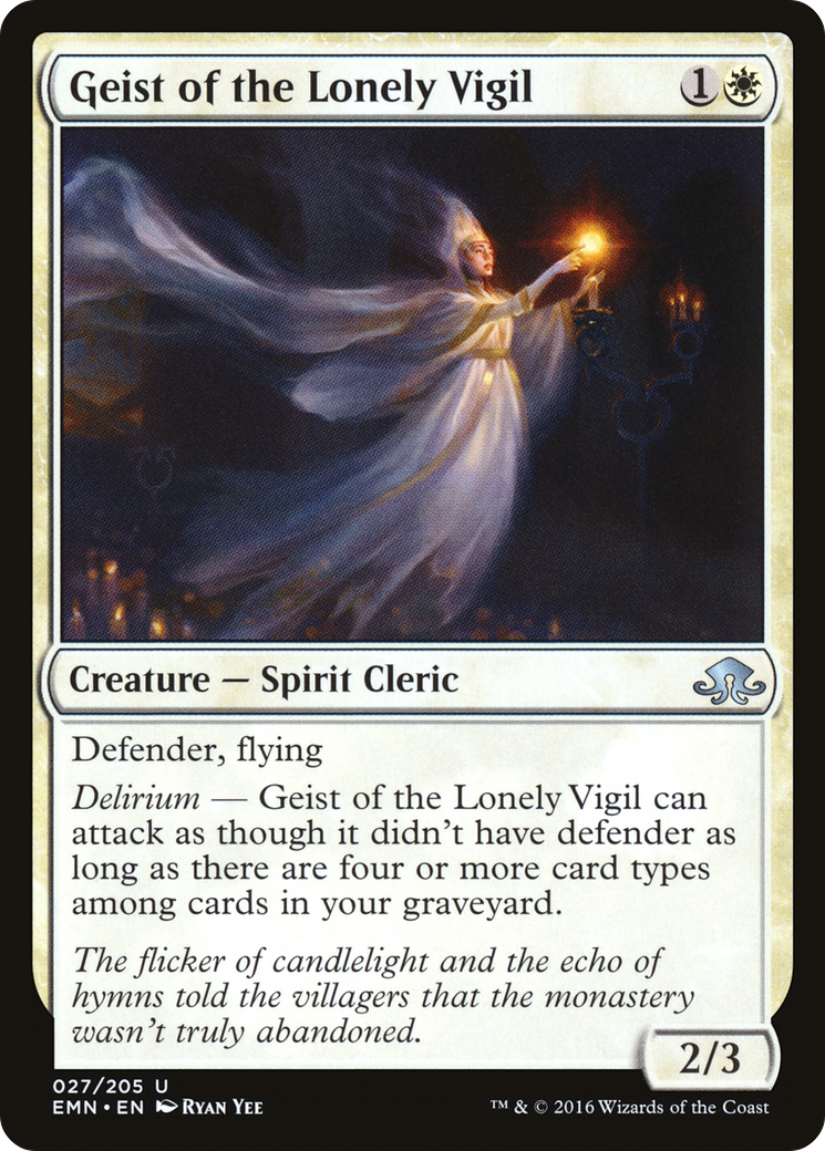Geist of the Lonely Vigil Card Image