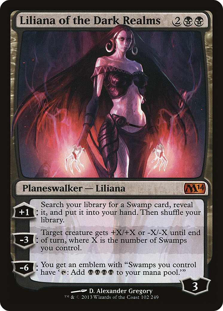 Liliana of the Dark Realms Card Image