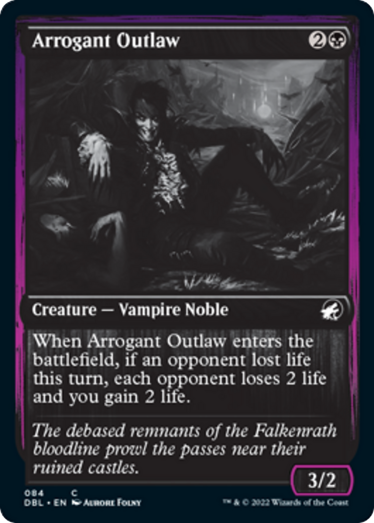 Arrogant Outlaw Card Image