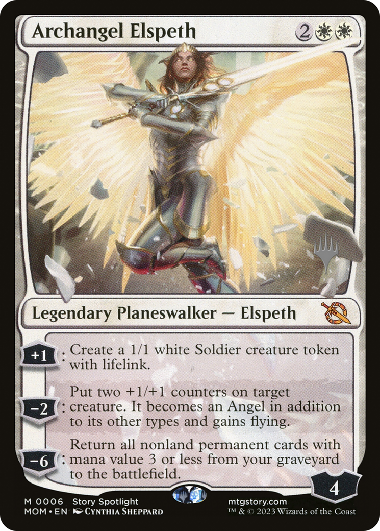 Archangel Elspeth Card Image