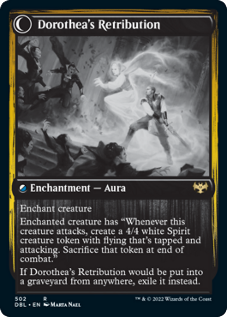 Dorothea, Vengeful Victim // Dorothea's Retribution Card Image