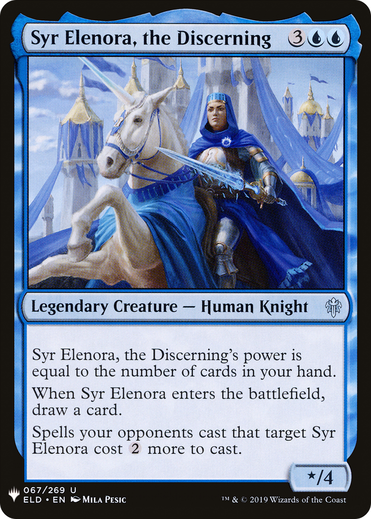 Syr Elenora, the Discerning Card Image