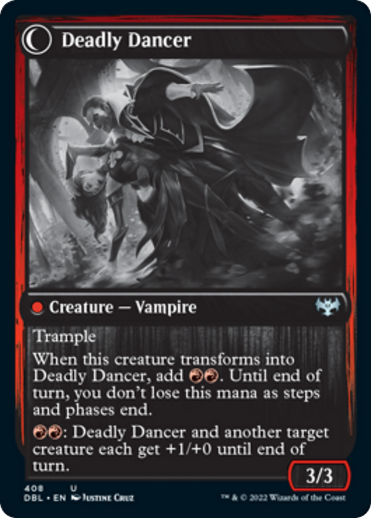 Alluring Suitor // Deadly Dancer Card Image