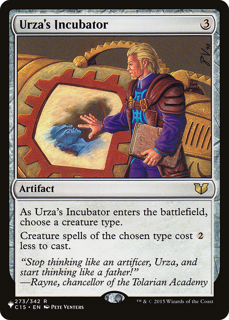 Urza's Incubator Card Image