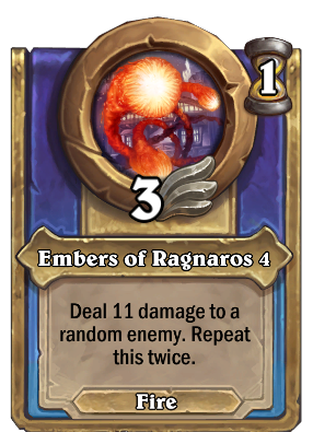Embers of Ragnaros 4 Card Image