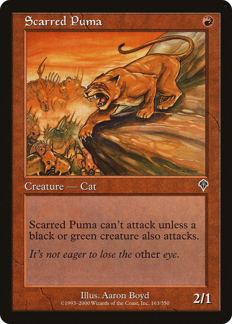 Scarred Puma Card Image