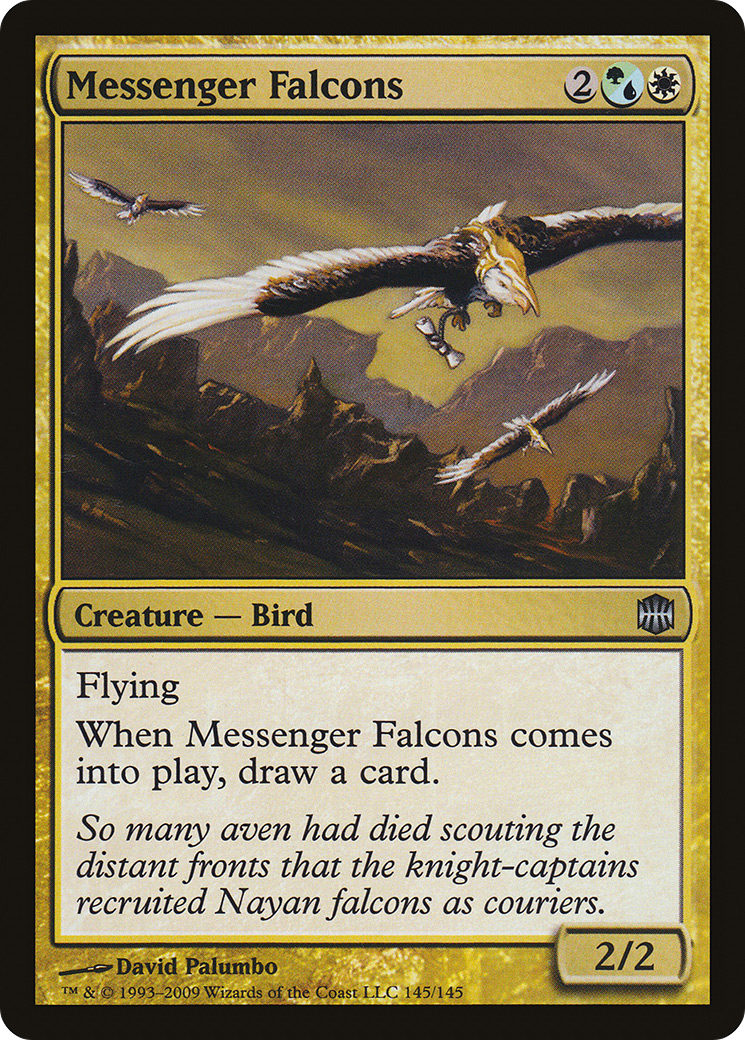 Messenger Falcons Card Image