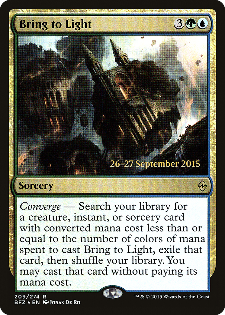 Bring to Light Card Image