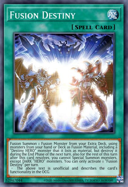 Fusion Destiny Card Image