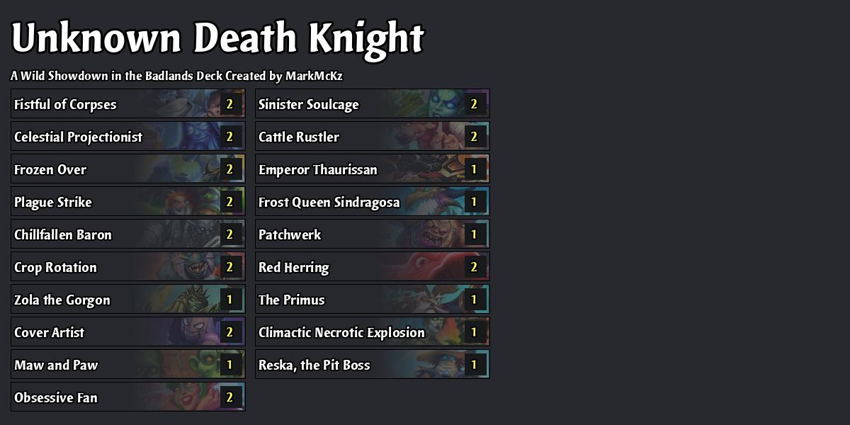 Maw and Paw Rainbow OTK! - Hearthstone Deck - Showdown in the Badlands ...