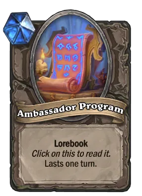 Ambassador Program Card Image