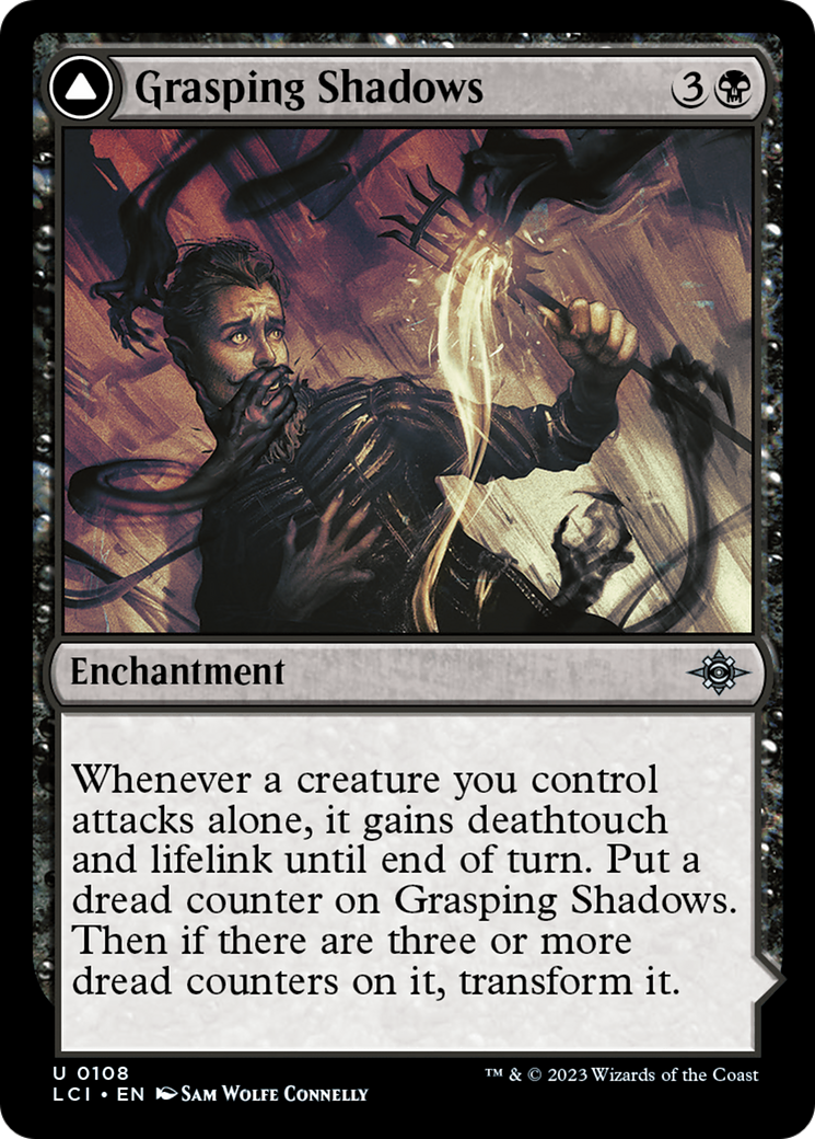 Grasping Shadows // Shadows' Lair Card Image