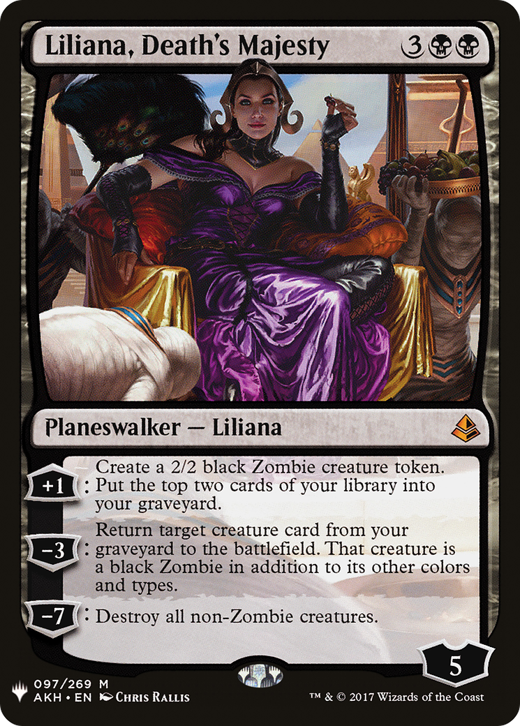 Liliana, Death's Majesty Card Image