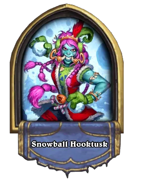 Snowball Hooktusk Card Image