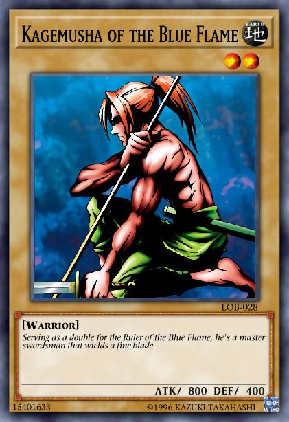 Kagemusha of the Blue Flame Card Image