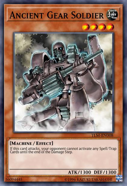 Ancient Gear Soldier Card Image