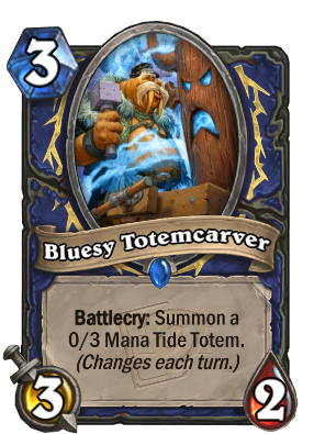 Bluesy Totemcarver Card Image