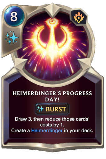 Heimerdinger's Progress Day! Card Image