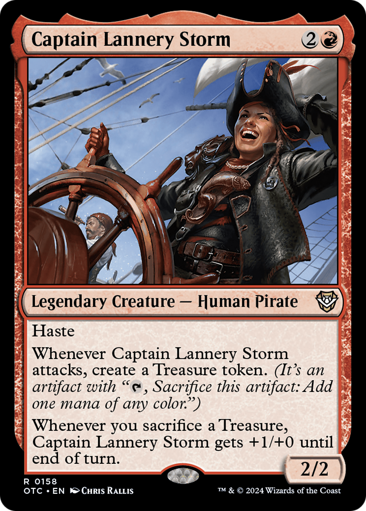 Captain Lannery Storm Card Image