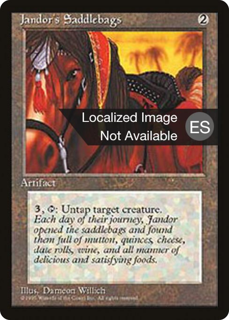 Jandor's Saddlebags Card Image