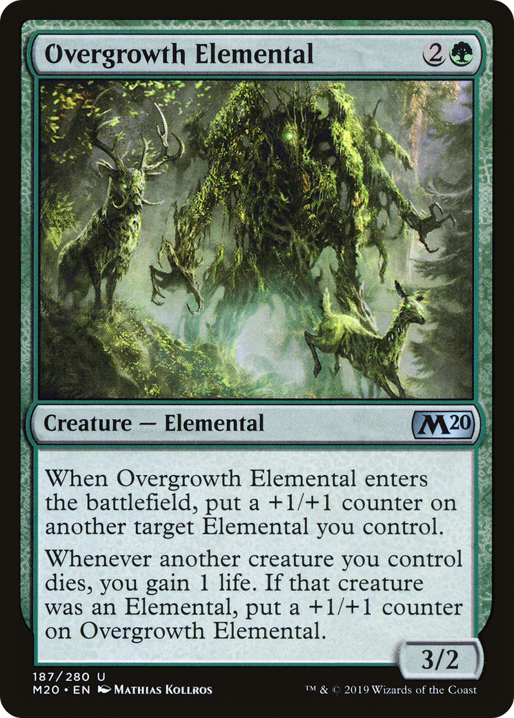 Overgrowth Elemental Card Image