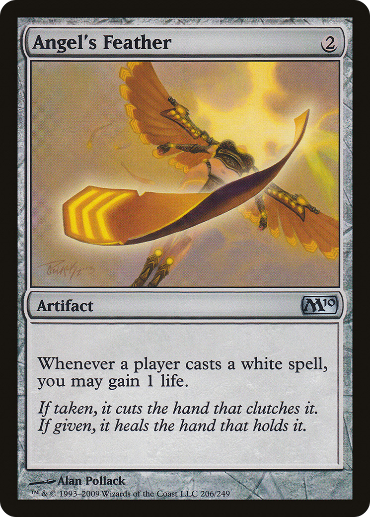Angel's Feather Card Image