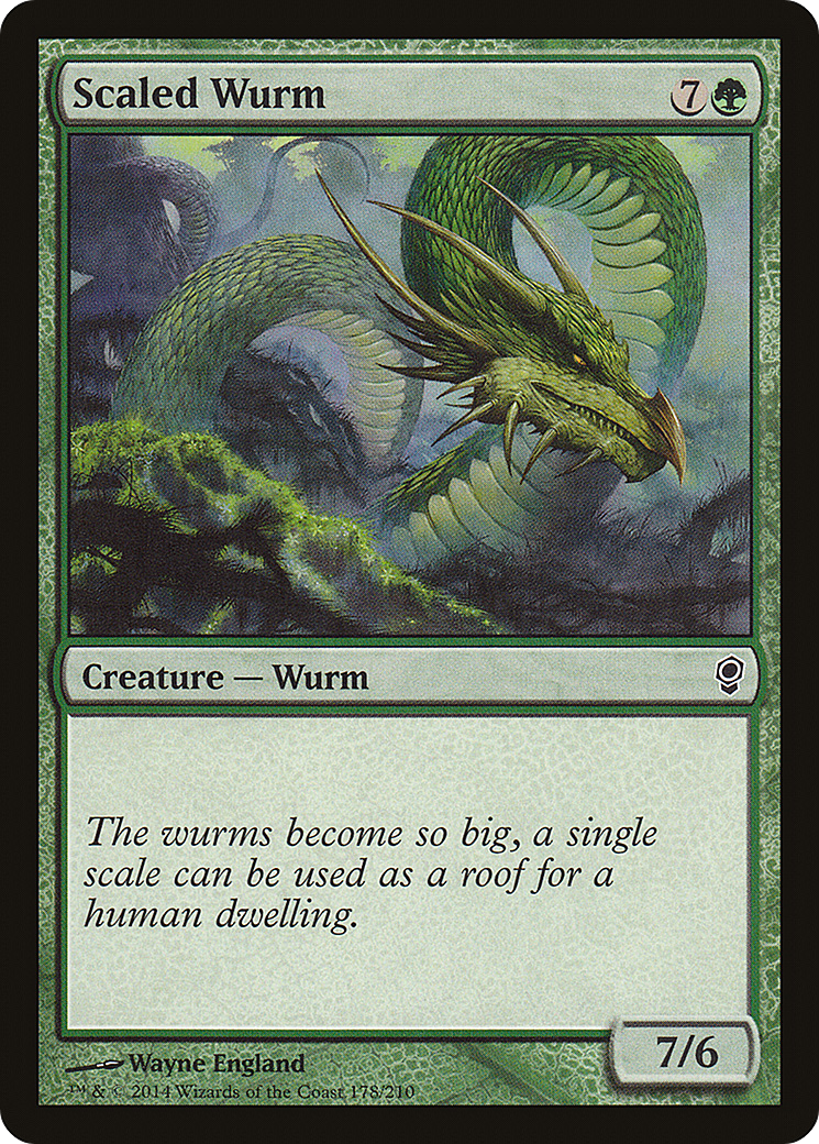 Scaled Wurm Card Image