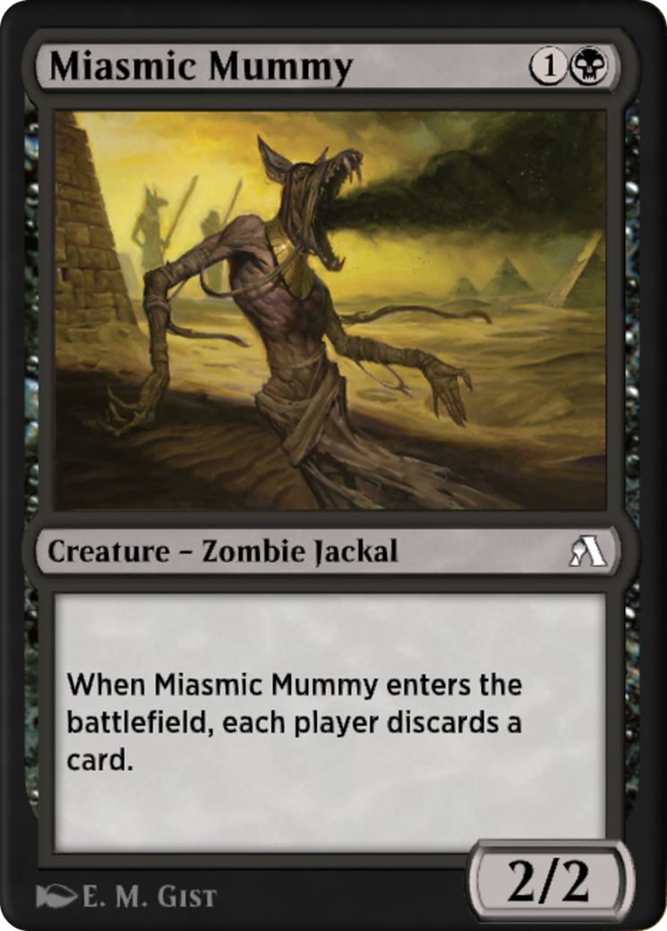 Miasmic Mummy Card Image