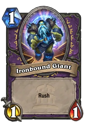 Ironbound Giant Card Image