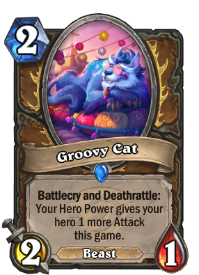 Groovy Cat Card Image