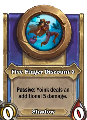 Five Finger Discount {0} Card Image