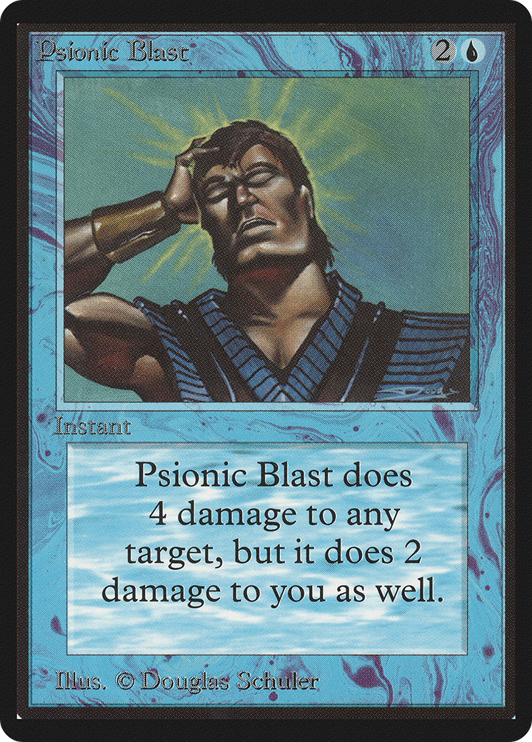 Psionic Blast Card Image