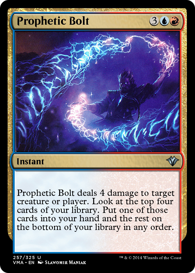 Prophetic Bolt Card Image