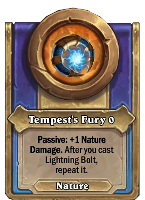 Tempest's Fury {0} Card Image