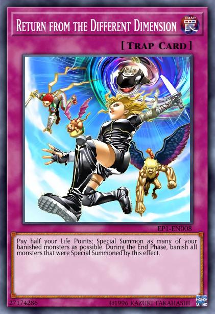 Return from the Different Dimension Card Image