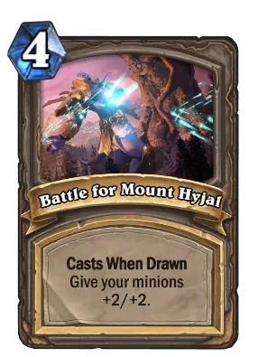 Battle for Mount Hyjal Card Image