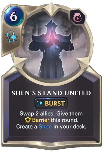 Shen's Stand United Card Image