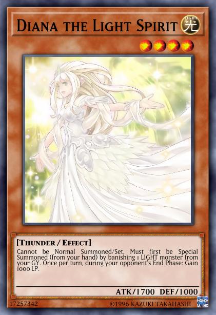 Diana the Light Spirit Card Image